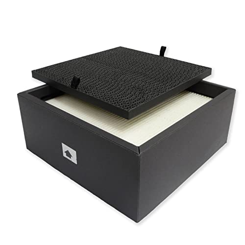 PUREBURG A01A-WH, A01A-P100 交換用 フィルター バルミューダ(BALMUDA)との互換性ありザ・ピュア ホワイト(The Pure) 空気清浄機, 集じん・脱臭フィルター